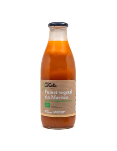 Fumet vegano sabor marisco 1 litro Carlota Organic